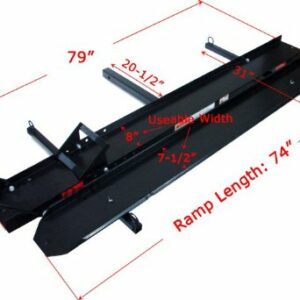 600 lb Motorcycle Hitch Carrier Rack Dimensions