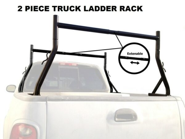 650 lb Truck Pickup Universal Adjustable Ladder Rack Extendable View