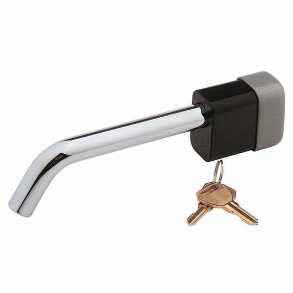 Chrome 5/8" Tow Hitch Pin With Lock