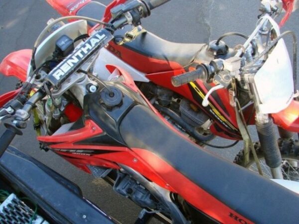 Double Dual Dirt Bike Dirtbike Motorcycle Tow Hitch Mount Carrier Rack Hauler Trailer Top
