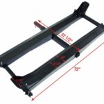 Extra Wide Double Dual Dirt Bike Scooter Motorcycle Tow Hitch Mount Carrier Rack Dimensions