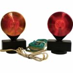 LED 2 Pc Magnetic Towing Trailer Lights Kit Complete Set for Auto, Boat, RV, Trailer, and All Hitch Carriers
