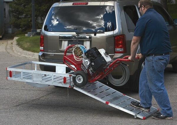 XL 49"L X 29"W Aluminum Wheelchair Mobility Scooter Folding Tow Hitch Carrier Rack Loading