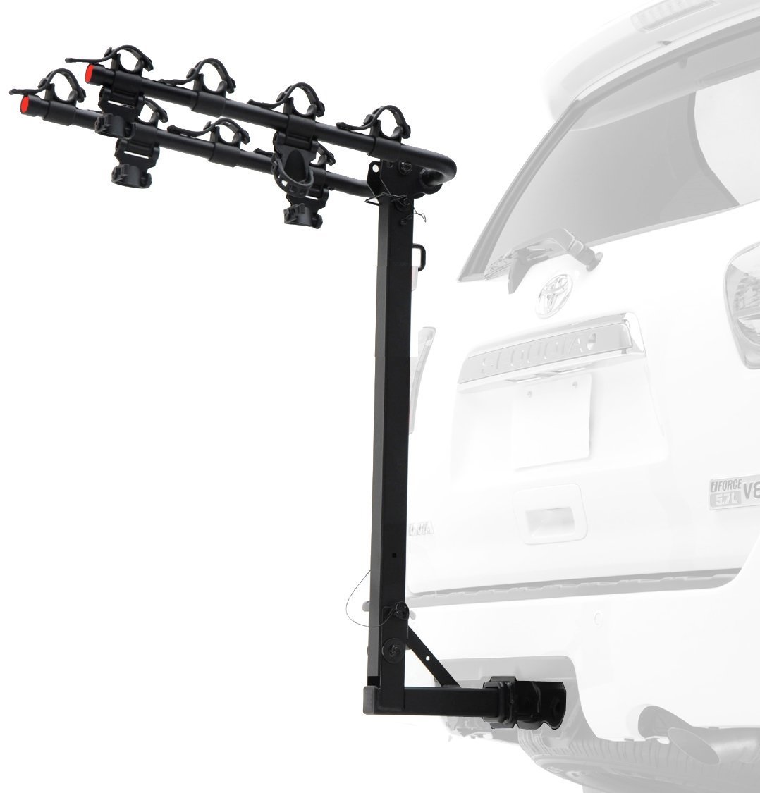 bicycle rack for trailer hitch