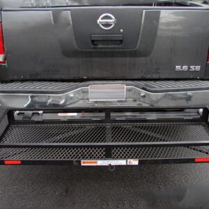 Swing Away Stowaway Carrier Rack Basket Box for Tow Hitch Receiver