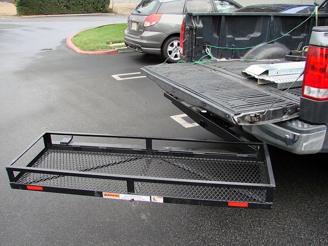 tow hitch rack