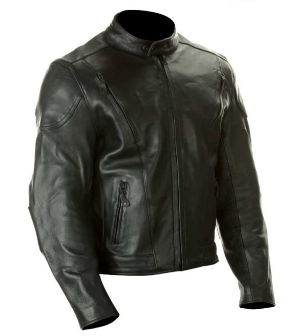 “Armored” Naked American Leather Cruiser Motorcycle Jacket