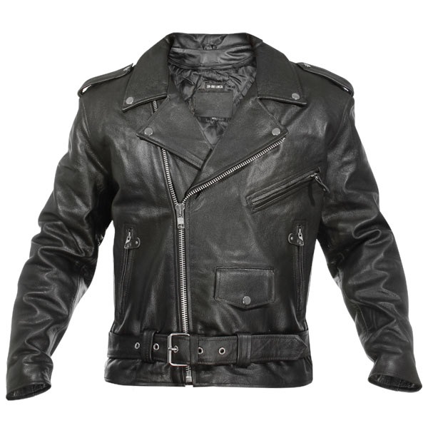 Men's Premium Leather with Zip-out lining Classic Biker Jacket - WMA ...