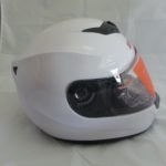 New Glossy White Full Face Helmet