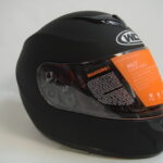 New Matte Black Full Face Helmet