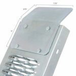 Angle brackets for secure placement on truck beds