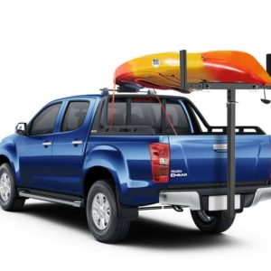 pickup tow hitch receiver bed extender for kayak canoe lumber