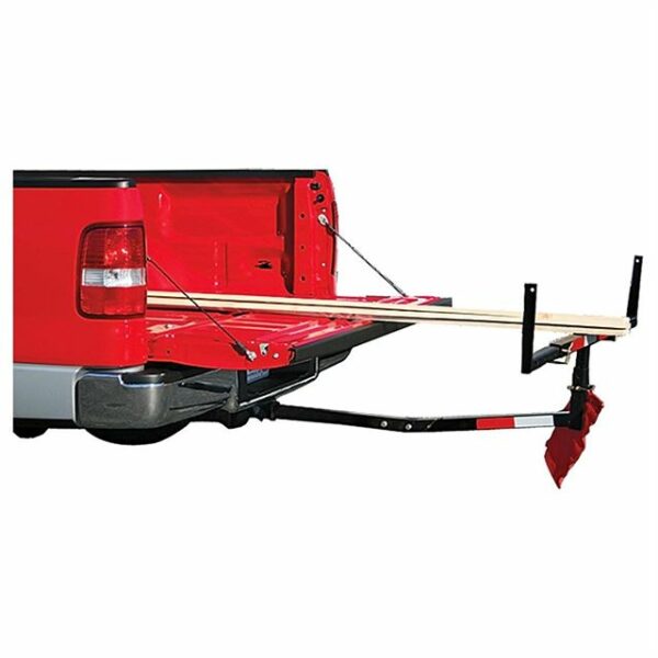 Truck Bed Tow Hitch Mount Extender for Ladder, Lumber, Canoe, Kayak, Plywood, and Long Pipes