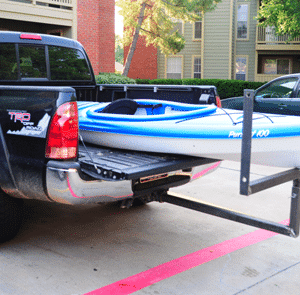 Truck Kayak Canoe Hitch Bed Extender Rack Carrier for Pickup