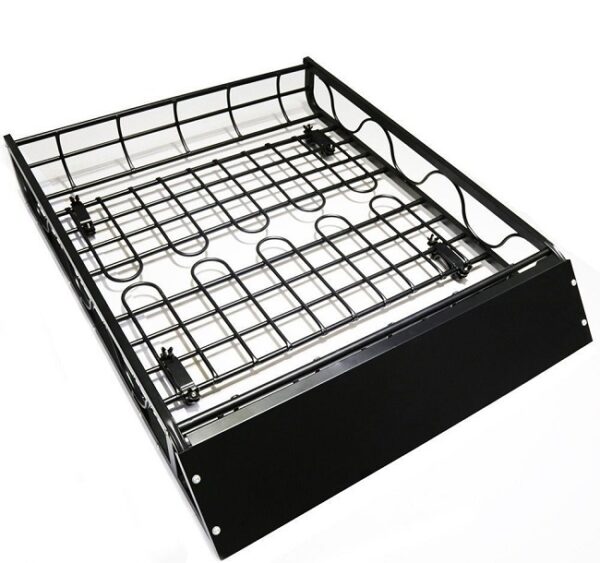 50"x39" Aluminum Car Roof Top Cargo Rack Basket for Luggage, Camping, Travel, or Vacation