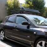 Aluminum Roof Top Car Roof Cargo Basket Mounts to Car Roof Top