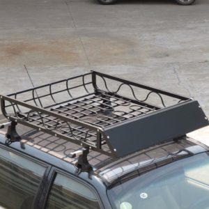 Car SUV Van Roof Top Cargo Basket Hauler for All Crossbars