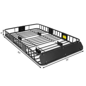 XL 64″ x 39″ Roof Top Luggage Car Carrier Cargo Basket