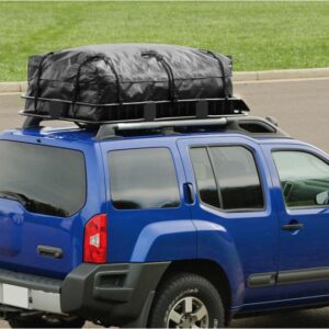 Roof Top Cargo Basket Mounted to SUV