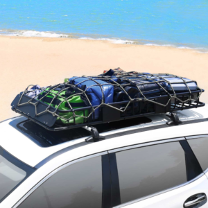 XL Roof Top Cargo Basket SUV Jeep Car CrossBars Top View