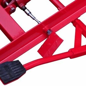 1000 MAX MOTORCYCLE LIFT TABLE WITH WHEEL CHOCK