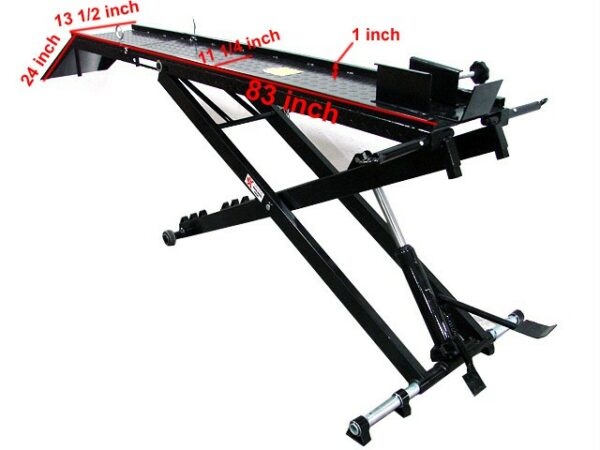 1000 lb Motorcycle Lift Table Jack Stand