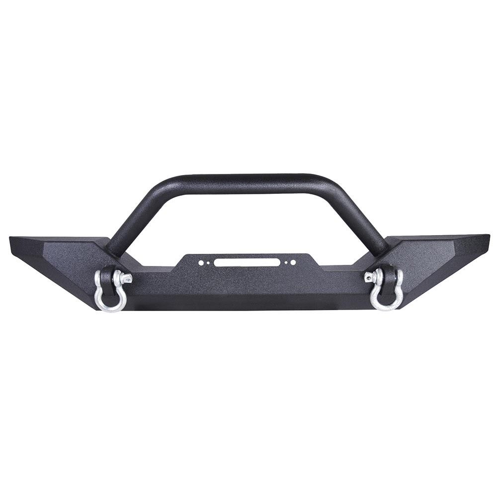 Front Bumper Winch Plate D-Ring Rock Crawler fit 1986-2006 Jeep Wrangler TJ YJ 