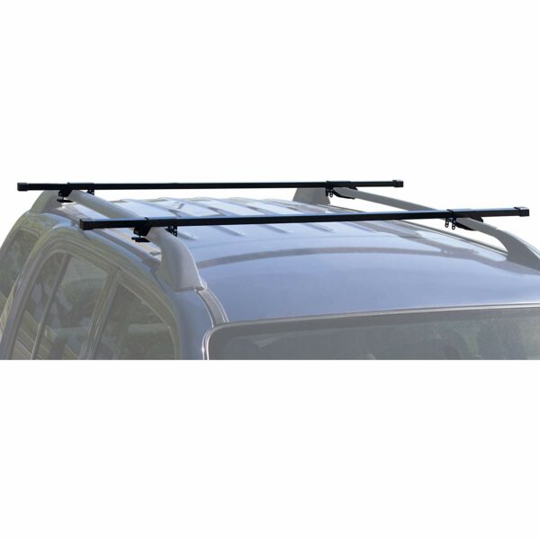 Universal roof top luggage cross bars clamp on 3