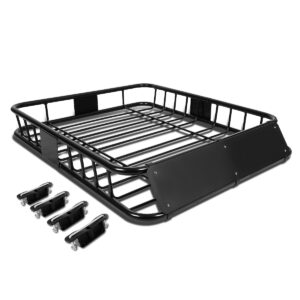 Roof Top Luggage Cargo Carrier Basket 48" Inches x 40" Inches