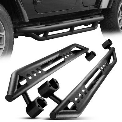 Side Armor Bars Nerf Steps 07-17 Jeep Wrangler JK & Unlimited 4 Door