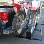 Double Dual Dirt Bike Dirtbike Motorcycle Scooter Tow Hitch Carrier Rack Hauler Trailer