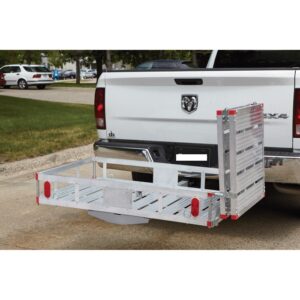 XXL 60″ X 29″ Wheelchair Mobility Scooter Folding Tow Hitch Carrier Rack Lift Ramp Side