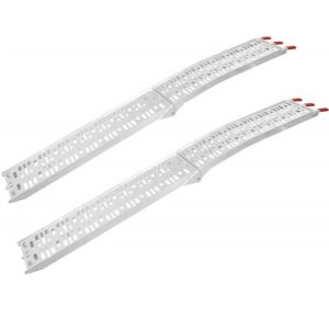 Pair Set 7.5′ Ft Long Aluminum Arched Folding Loading Ramp