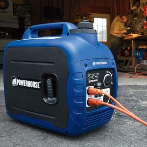 Fuel Efficient Portable Gasoline Inverter Generator – 2000 Surge Watts -1600 Rated Watts, CARB Compliant