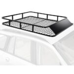 48"x40" Large Universal Roof Rack Cargo Travel SUV Car Top Luggage Carrier Basket