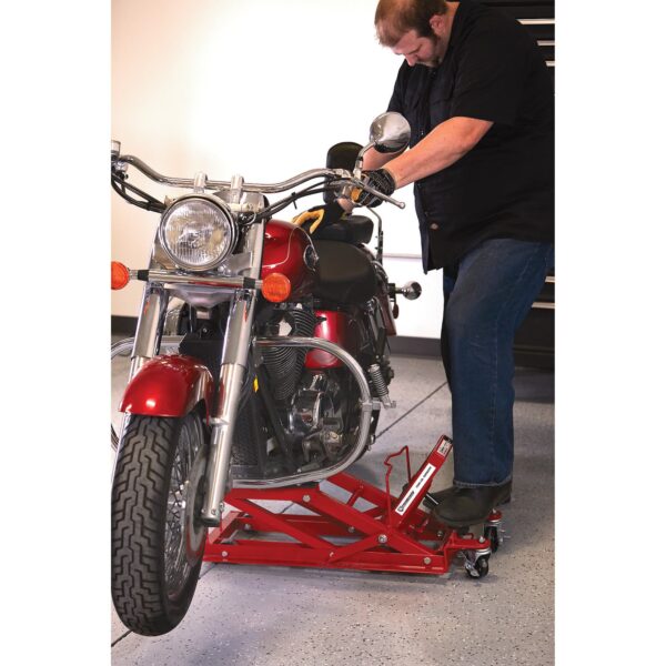 1500 Lb. Capacity ATV/Motorcycle Hydraulic Lift Stand Shop
