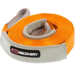 ARB 4x4 Recovery Snatch Strap Orange 30' x 2 3/8", Load capacity 17,600 lb, NATA approved, 20% Stretch