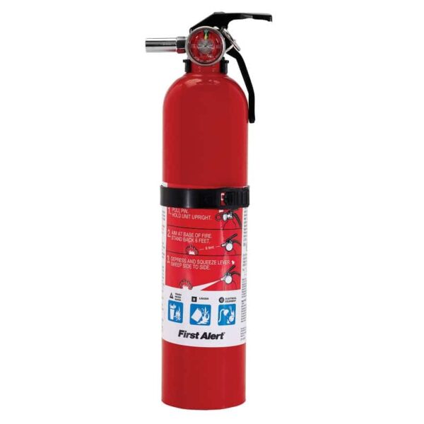 First Alert Pro 2-5 Fire Extinguisher Red 2.5 LB.