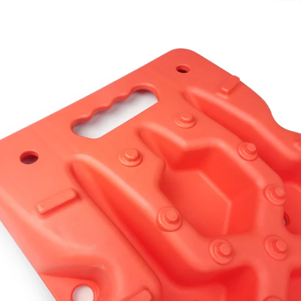 Red DV8 Traction Tracks Recovery Boards designed with reinforced nylon