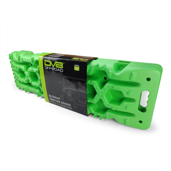 Traction Tracks Recovery Boards with Bag – DV8 Offroad RTB1-01GN Green