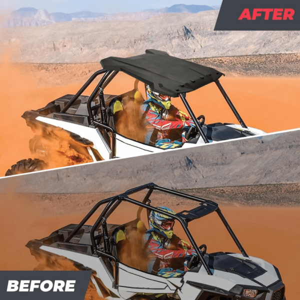 Polaris RZR XP 1000/ 900 Sport Roof Top Rooftop Before and After
