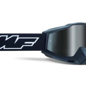 FMF Racing Powercore Sand Rocket MX Offroad Goggles - Black / Smoke Lens
