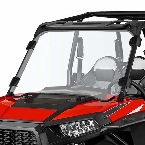 UTV Full Windshield Fit Polaris RZR 800 / S 800/4 800, XP 900/4 900, RZR 570 1/5 inch thick PC (polycarbonate) material