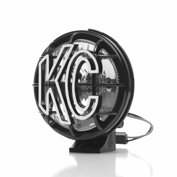 KC HiLiTES Light 451 Apollo Pro 5" 55w Driving Light Spread Beam with Integrated Stone Guard - Pair Pack System