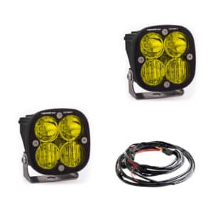 Baja Designs 557813 Squadron Sport Amber Auxiliary Light Pod Pair Driving Combo