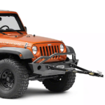 The Smittybilt Jeep Universal Adjustable Tow Bar Kit fits all 1966-2023 Jeep CJ and Wrangler.