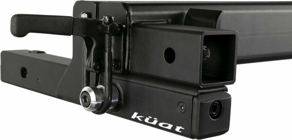 Kuat Pivot 2" Hitch Receiver Swing Away Extension for Cargo Carrier Baskets and Bike Racks (Passenger Side) Lock